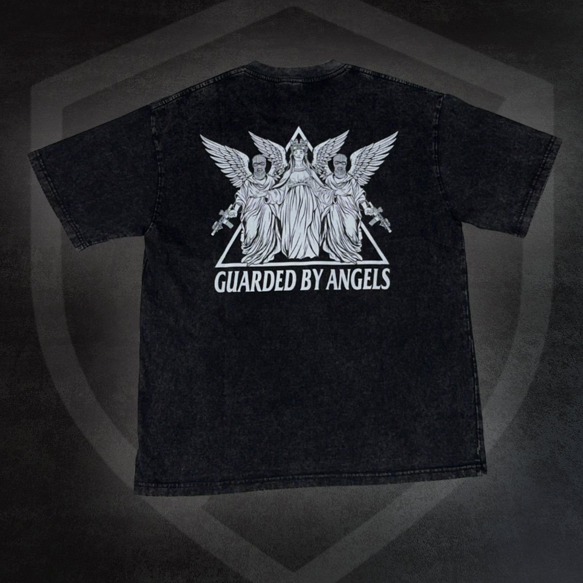 Guardian Angel Design - BLACK