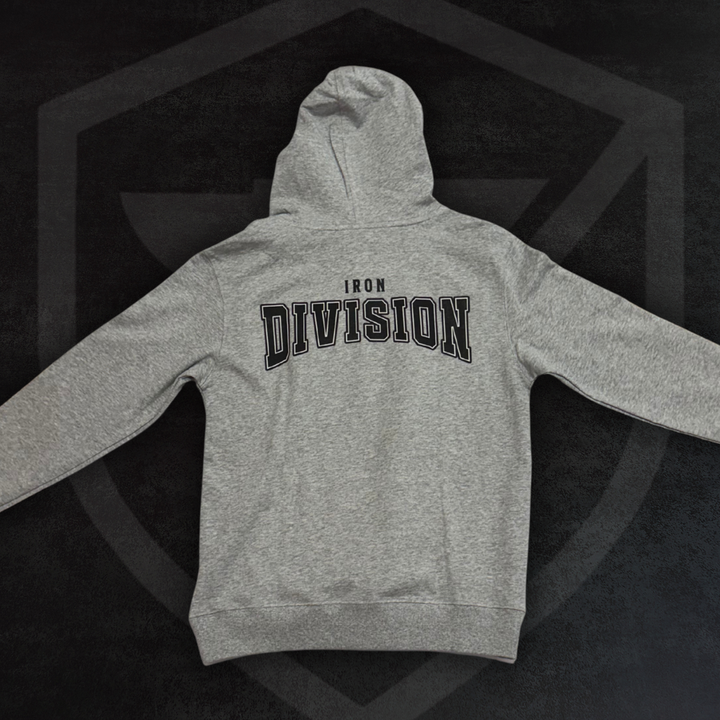 Iron Division Standard Hoodie - GREY