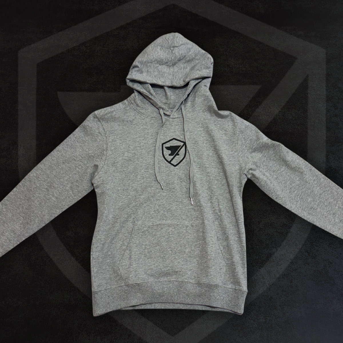 Iron Division Standard Hoodie - GREY